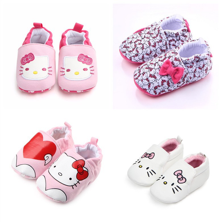 รูปภาพของHello Kitty Newborn Baby Cartoon Baby Shoes 0-1.5 Years Oldลองเช็คราคา
