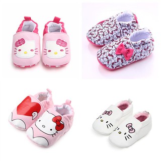 รูปภาพขนาดย่อของHello Kitty Newborn Baby Cartoon Baby Shoes 0-1.5 Years Oldลองเช็คราคา