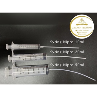 Syringe สำหรับดูดน้ำหอม พร้อมสายดูด (พร้อมส่ง)🥰