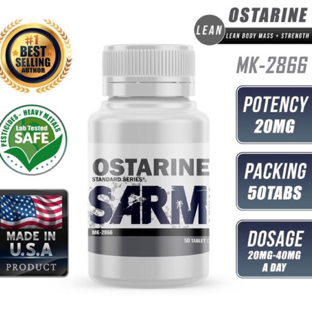 ภาพหน้าปกสินค้าSarms Combo Ostarine MK-2866 20mg 50 tabs