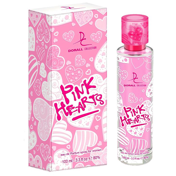 ภาพหน้าปกสินค้าน้ำหอม Dorall Collection กลิ่น Pink Hearts for women 100 ml. จากร้าน beautyinsoul บน Shopee