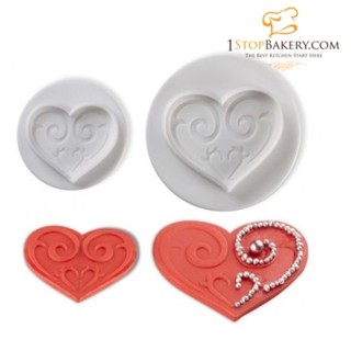 No.65 Heart Plunger Cutter Set 2