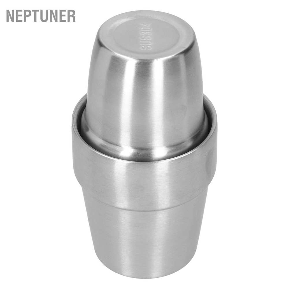 neptuner-แก้วมักสเตนเลส-แบบสองชั้น-180-มล-300-มล-สําหรับร้านอาหาร-เบียร์-2-ชิ้น