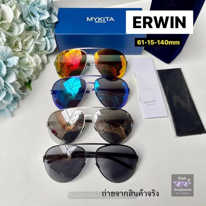 แว่นตากันแดด-mykita-erwin-พร้อมส่ง