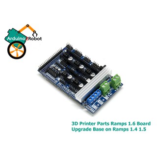 3D Printer Parts Ramps 1.6 Board Upgrade Base on Ramps 1.4 1.5 Control Board for TMC2130 DRV8825 A4988 Driver