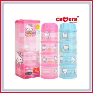 ภาพหน้าปกสินค้ากระปุกตวงนม ที่แบ่งนมผงเด็ก 4 ชั้น คาเมร่า Kitty-Daniel Camera milk container [CMR] ที่เกี่ยวข้อง