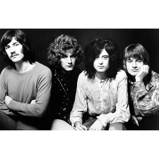 โปสเตอร์ Led Zeppelin เลดเซพพลิน Rock Poster รูปภาพติดห้อง ตกแต่งผนัง โปสเตอร์วงดนตรี โปสเตอร์ติดผนัง โปสเตอร์วงร็อค