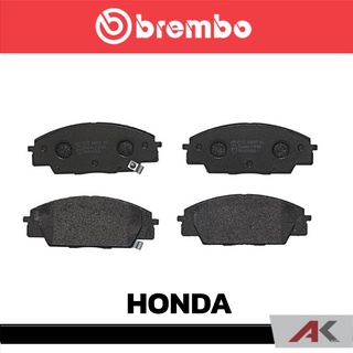 ผ้าเบรกหน้า Brembo โลว์-เมทัลลิก สำหรับ HONDA Civic Type-R EP 2001 FN2 2006 รหัสสินค้า P28 032B ผ้าเบรคเบรมโบ้