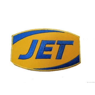 JET ป้ายติดเสื้อแจ็คเก็ต อาร์ม ป้าย ตัวรีดติดเสื้อ อาร์มรีด อาร์มปัก Badge Embroidered Sew Iron On Patches