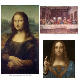 สินค้า โปสการ์ด งานศิลปะของ ลีโอนาโด ดา วินซี (Leonardo da Vinci)