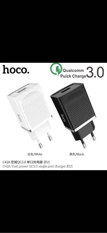 hoco-หัวชาร์จ-รุ่น-c42a-ที่ชาร์จ-หัวชาร์จusb-usb