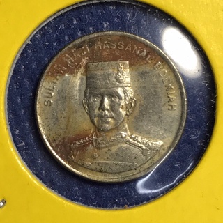 เหรียญเก่า#15313 ปี2000 บรูไน 5 SEN เหรียญสะสม เหรียญต่างประเทศ เหรียญหายาก