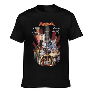 [2022]ผ้าฝ้ายคอกลมเสื้อยืด ผ้าฝ้าย พิมพ์ลาย Marillion Electric Guitar สําหรับผู้ชายfrom S-4XL