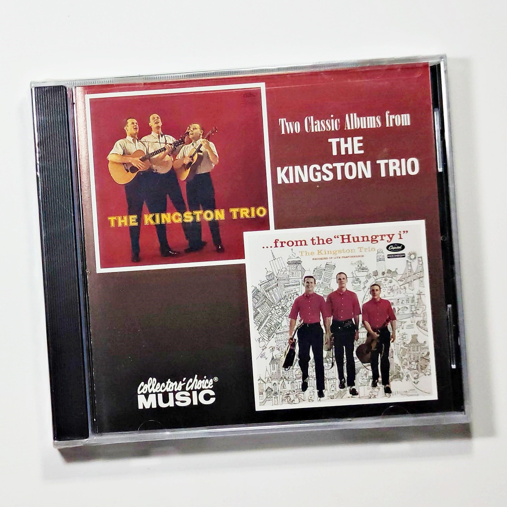 cd-เพลง-the-kingston-trio-two-classic-albums-kingston-trio-from-the-hungry-i-ccm-223-แผ่นใหม่