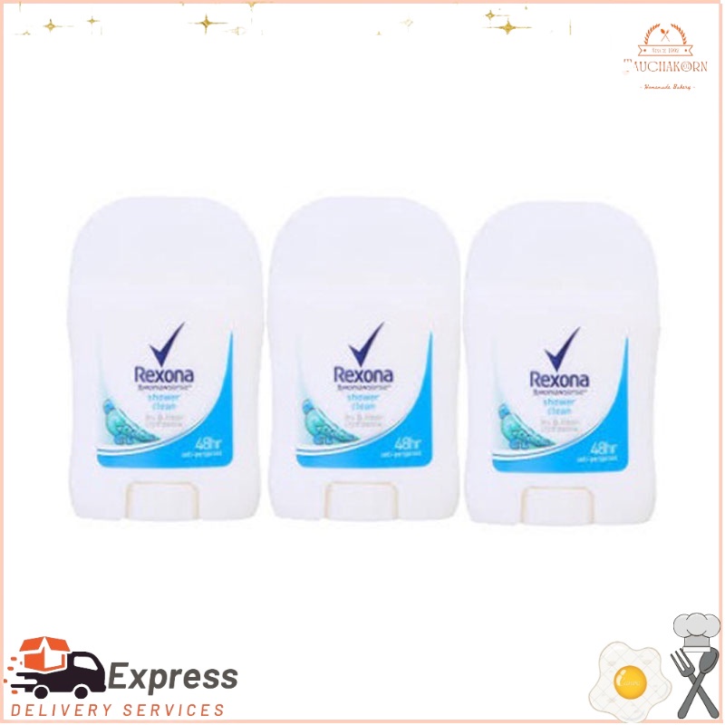 REXONA SHOWER CLEAN MINI STICK ขนาด 20ml ยกแพ็ค 3ขวด เรโซนา โรลออน ชาว ...
