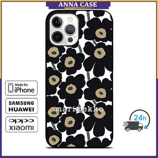 เคสโทรศัพท์มือถือ ลาย Marimekko 10 สําหรับ iPhone 14 Pro Max 13 Pro Max Samsung Galaxy Note10+ S21Ultra
