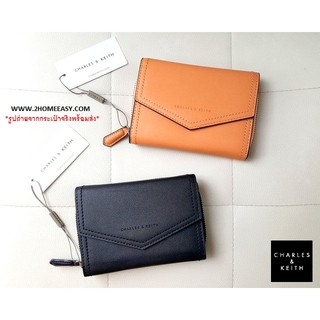 กระเป๋าสตางค์สั้น CHARLES &amp; KEITH ENVELOPE WALLET 2017 CK6-10840083 ใหม่ ชนชอป สิงคโปร์