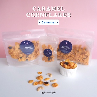 คอนเฟลกคาราเมล  ผสมธัญพืช รสคาราเมล หวานน้อยกรอบอร่อย สดใหม่ทุกออเดอร์ | Caramel Cornflakes