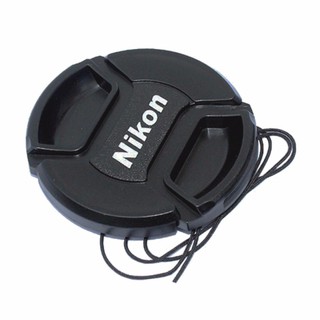 ภาพหน้าปกสินค้าNikon Lens Cap ฝาปิดหน้าเลนส์ นิคอน ขนาด 49 52 55 58 62 67 72 77 mm. ที่เกี่ยวข้อง