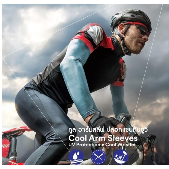 ภาพหน้าปกสินค้าสีเทา ปลอกแขนป้องกัน UV ยี่ห้อ 3M รุ่น PS2000 UV Protection Cool Arm Sleeves จากร้าน cpbsupply บน Shopee