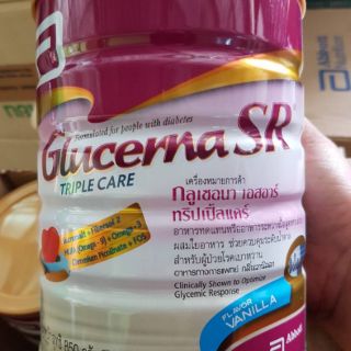 ภาพขนาดย่อของภาพหน้าปกสินค้าGlucerna SR 850g วนิลา กลูเซอนา เอสอาร์ ทริปเปิ้ลแคร์ อาหารเสริม เบาหวาน หมดอายุ15/11/2024 จากร้าน nps789shop บน Shopee ภาพที่ 5