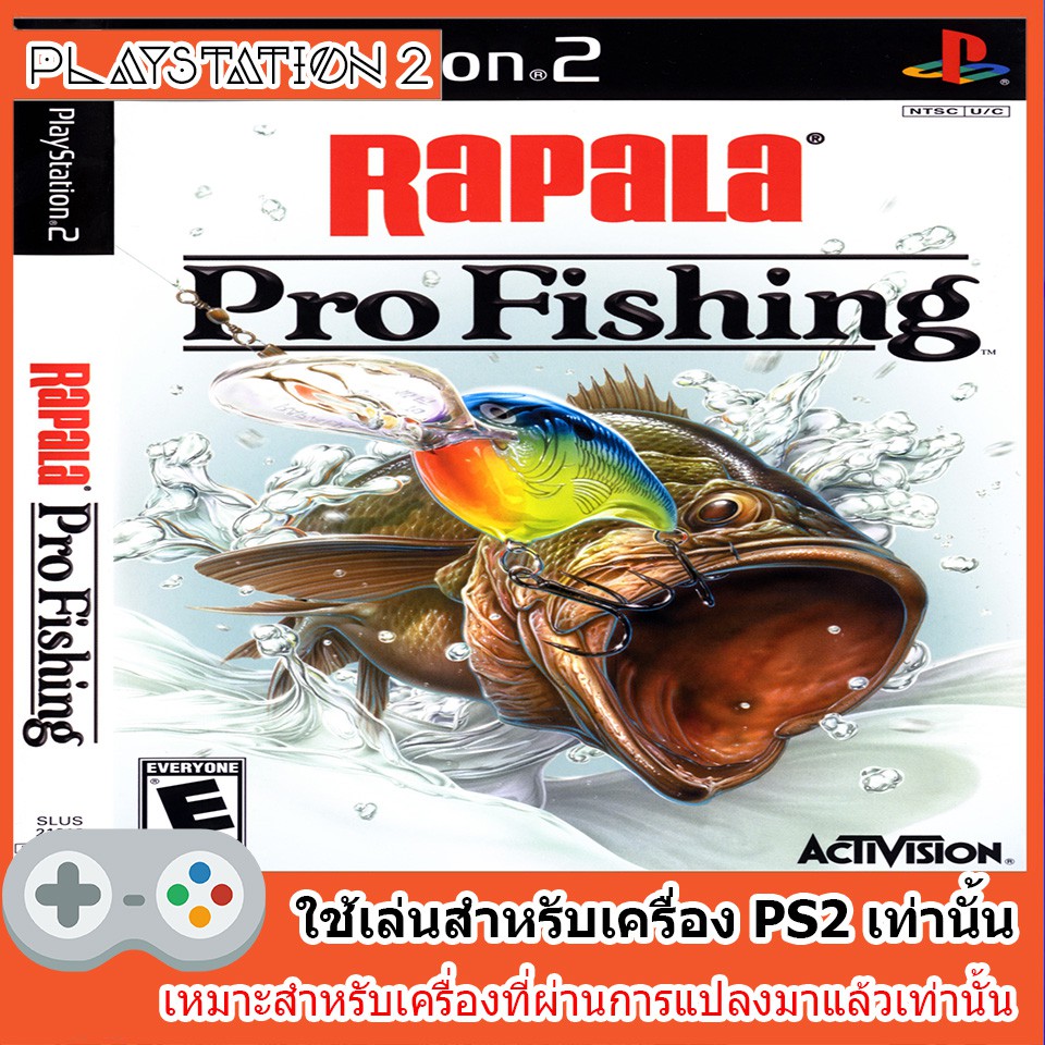 แผ่นเกมส์-ps2-rapala-pro-fishing