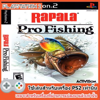 แผ่นเกมส์ PS2 - Rapala Pro Fishing