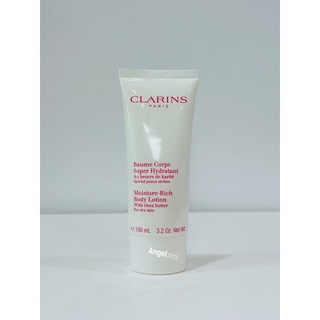 โลชั่น บำรุงผิวกาย Clarins Moisture Rich Body Lotion With Shea Butter For Dry Skin 100 ml(ผิวแห้ง)