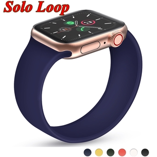 ภาพหน้าปกสินค้าสายนาฬิกาข้อมือ ซิลิโคน สำหรับ Apple Watch 6  5 4 3 2 1 ขนาด 38 มม. 40 มม. 42 มม. 44 มม. ที่เกี่ยวข้อง