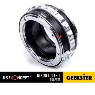 สินค้า เมาท์แปลง K&F Nikon - Leica L/SL ( Nikon F G - Leica SL/CL/Lumix S/S1 Lens Adapter /Nik F/Ai/Ais/Nik G-L/Nik-L/Nik-SL )