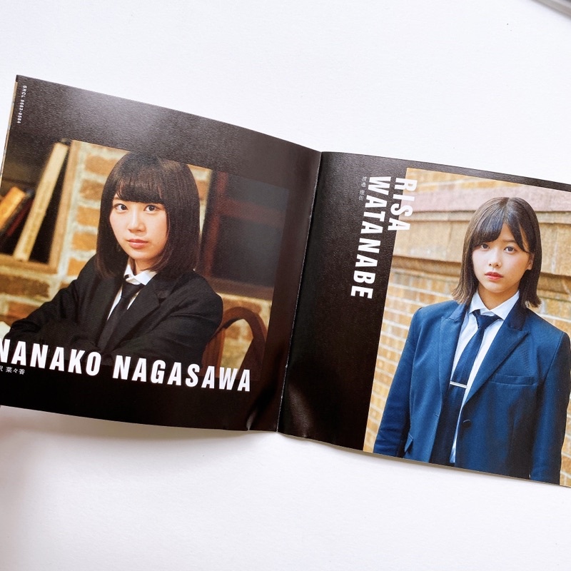 keyakizaka46-cd-dvd-single-kaze-ni-fukarete-mo-type-a-แผ่นแกะแล้ว-ไม่มีโอบิ-มีตำหนิที่ปกตามรูป