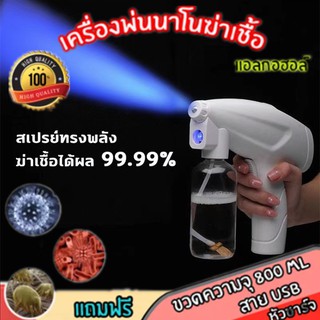 โปรโมชั่นซื้อเครื่องพ่นฆ่าเชื่อนาโน แถมฟรีหน้ากาก4ชั้น 50ชิ้น