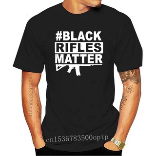 [S-5XL] เสื้อยืด พิมพ์ลาย AR 15 Gun - 2 Adt - Black Rifles Matter แฟชั่นฤดูร้อน สําหรับผู้ชาย 130505