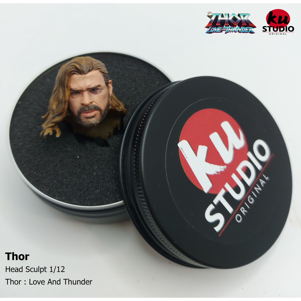 Thor Head Sculpt 1/12 Thor Love And Thunder | Shopee Thailand