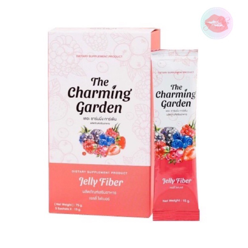 ราคาและรีวิวพร้อมส่ง  Jelly Fiber เจลลี่ไฟเบอร์ บรรจุ 5 ซอง