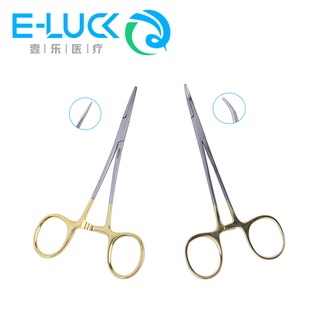 เครื่องมือทันตกรรมเครื่องมือผ่าตัดสแตนเลส / โค้ง 12 ซม. 1 ชิ้น