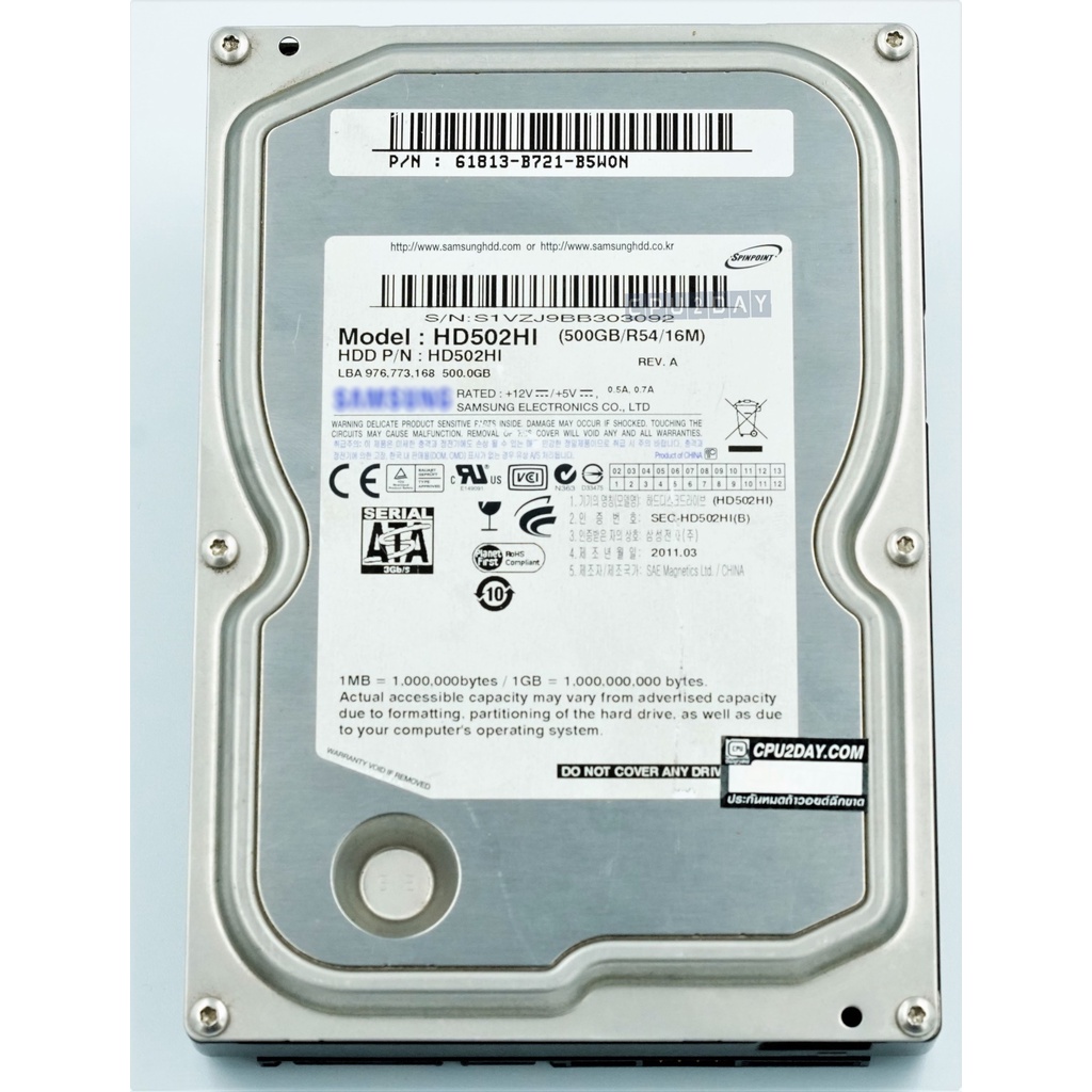 hdd-500gb-hard-disk-ฮาร์ดดิสก์-500gb-แถมสายsata-pc-คละยี่ห้อ-พร้อมส่ง-ส่งเร็ว-ประกันไทย-cpu2day