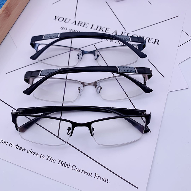 ภาพสินค้าญี่ปุ่นนำเข้าแว่นตาป้องกันแสงสีฟ้าที่มีความคมชัดสูงสำหรับผู้ชาย แว่นสายตายาว ผช จากร้าน 534457058.th บน Shopee ภาพที่ 2