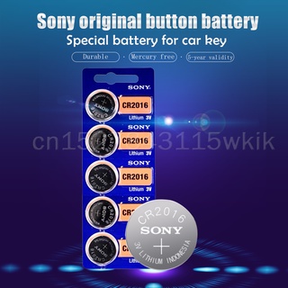 50pcs FOR SONY CR2016 Button Batteries 3V CR 2016 LM2016 BR2016 DL2016 Cell Coin Lithium Battery For Watch Electronic To