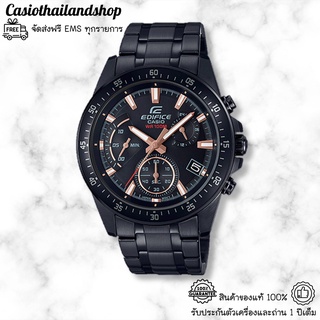 [ผ่อนเดือนละ419]🎁CASIO EDIFICE EFV-540DC-1B ของแท้100% พร้อมส่ง ประกัน1ปี