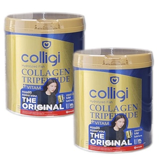 สินค้า New กระป๋องใหญ่ Amado Colligi Fish Collagenอมาโด้ คอลลิจิ คอลลาเจน200g จำนวน 2 กระป๋อง