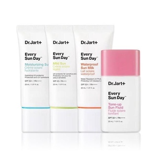 กันแดด ปรับสูตรใหม่ Dr.Jart+ Every Sun Day Tone-up Sun Fluid / Waterproof Sun Milk / Moisturizing Sun / Spf 50+PA++++