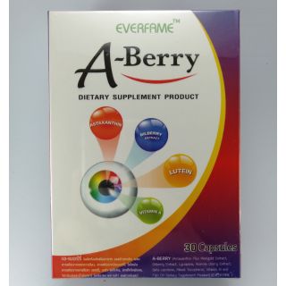 A-Berry สารบำรุงดวงตา 30 แคปซูล