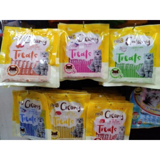 Pet8 แมวเลีย Creamy Treats บำรุงขนและผิวหนัง 15g × 20