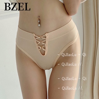 Bzel พร้อมส่ง ขายดี กางเกงชั้นในจีสตริง ผ้าฝ้าย ไร้รอยต่อ ใส่สบาย ระบายอากาศ เซ็กซี่ ยกสะโพก สีพื้น สําหรับผู้หญิง