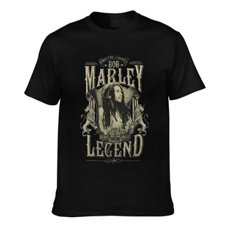 เสื้อยืดผู้หญิง - เสื้อยืดแขนสั้นผู้ชาย Bob Marley