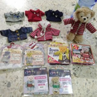 สินค้า ชุดตุ๊กตาหมีดัฟฟี่ ไซส์พวงกุญแจ ของแท้จากญี่ปุ่น
