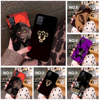 Silicone phone Case iPhone 7 8 7+ 8+ 6+ 6S+ XR XS Max 5 5s ZH45 Black Clover Soft Cover