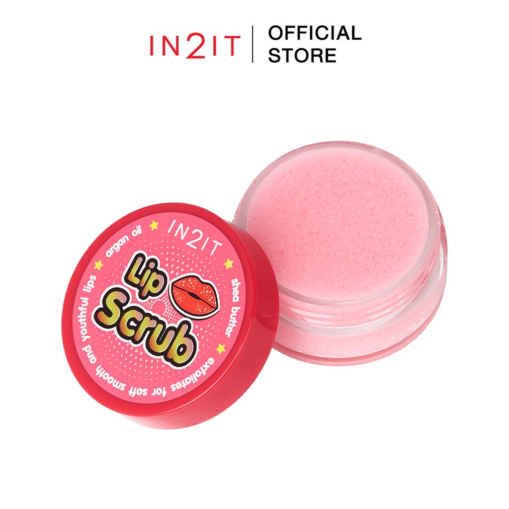 ภาพหน้าปกสินค้าIN2IT Lip Scrub berry LIS01 สครับน้ำตาล