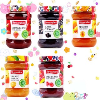 ภาพหน้าปกสินค้าStreamline jam 🍇 340g. แยมสูตรน้ำตาลน้อย (5 รสชาติ) fruit spread สตรีมไลน์ ซึ่งคุณอาจชอบราคาและรีวิวของสินค้านี้